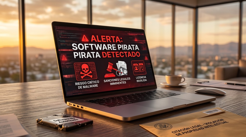 El Costo Oculto de las Licencias Pirata: Riesgos para tu Equipo, tus Datos y tu Negocio
